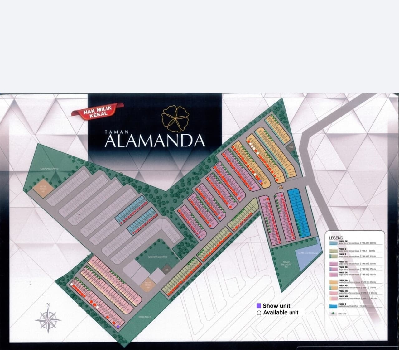 Unit Contoh Taman Alamanda