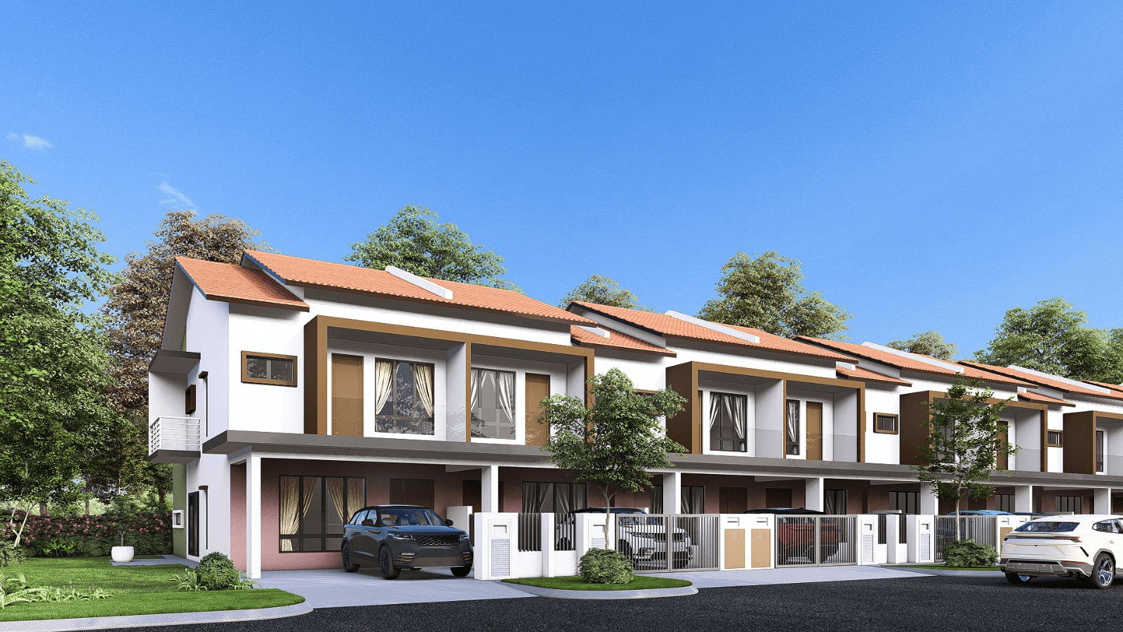 Pandangan Hadapan Puncak Awani Sungai Buloh